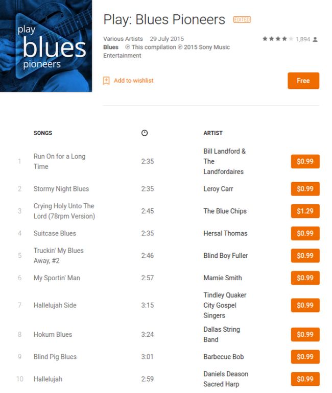 Fotografía - [Alerta Trato] Agarra una copia gratuita del álbum 'Play: Azules Pioneros cortesía de Google